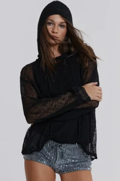 Jaded London Knitwear*Haze Knit Hoodie