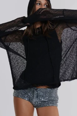 Jaded London Knitwear*Haze Knit Hoodie