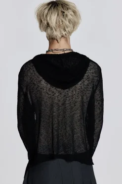 Jaded London Knitwear*Haze Knit Hoodie
