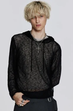 Jaded London Knitwear*Haze Knit Hoodie