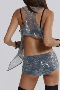 Jaded London *Icon Sequin Waistcoat