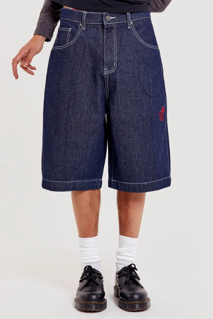 Jaded London Denim Jorts*Jumbo Denim Jorts