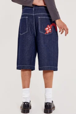 Jaded London Denim Jorts*Jumbo Denim Jorts