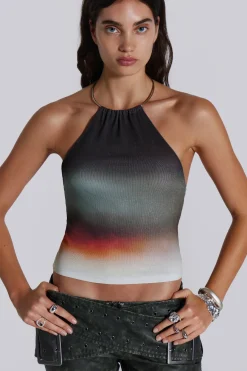 Jaded London Knitwear*Kira Halter Top