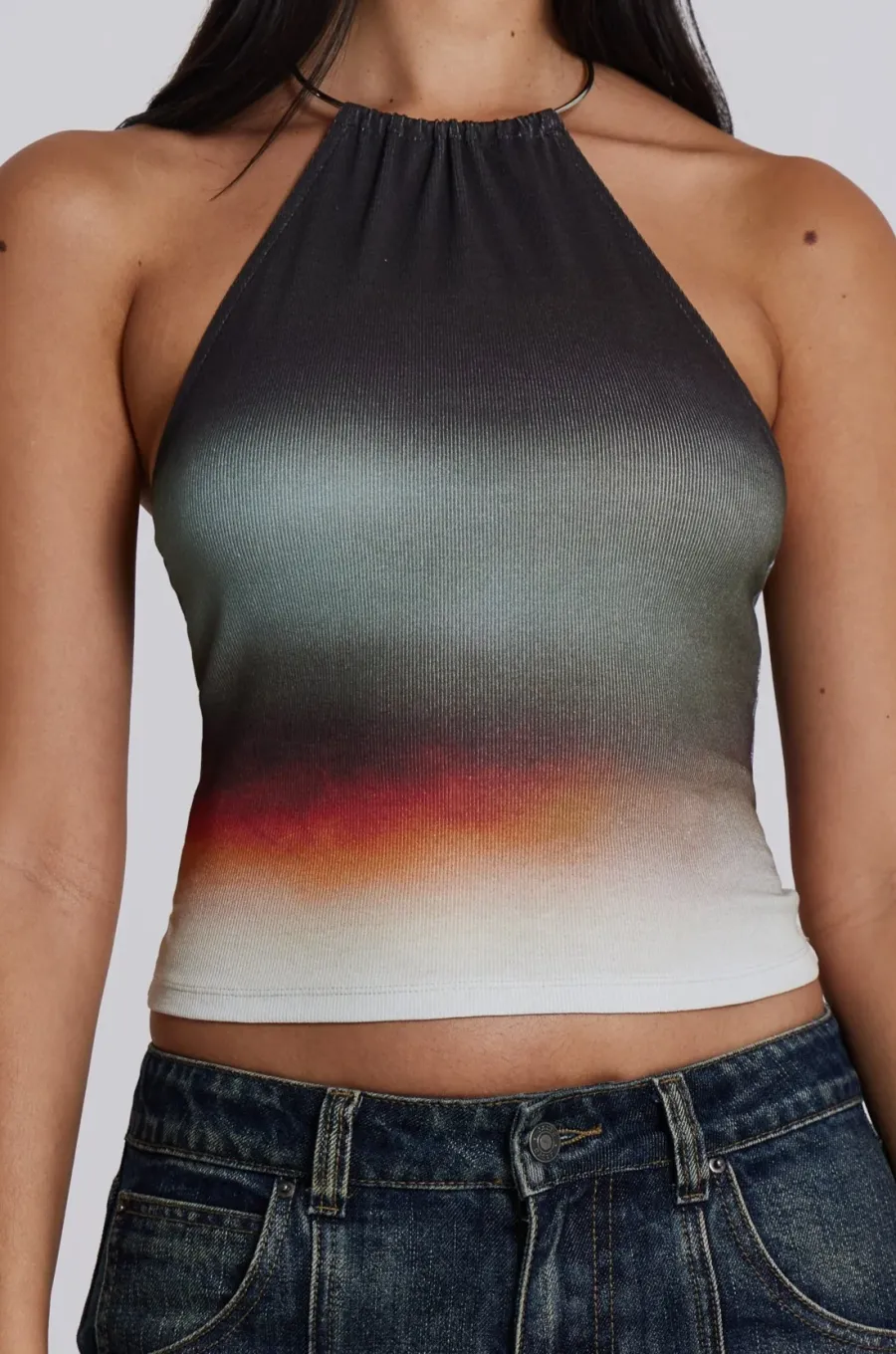Jaded London Knitwear*Kira Halter Top