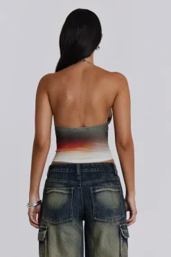 Jaded London Knitwear*Kira Halter Top