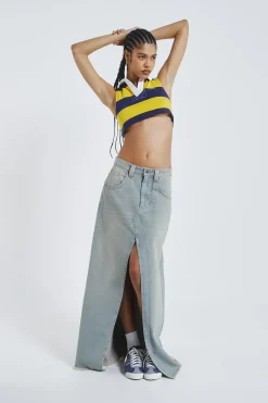 Jaded London Crop Tops*League Cropped Rugby Vest