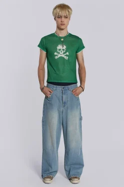 Jaded London Jeans*Light Wash Colossus Carpenter Jeans