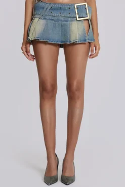 Jaded London Mini Skirts*Ludlow Denim Mini Skirt