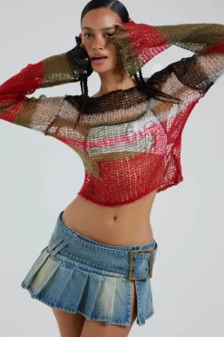 Jaded London Mini Skirts*Ludlow Denim Mini Skirt