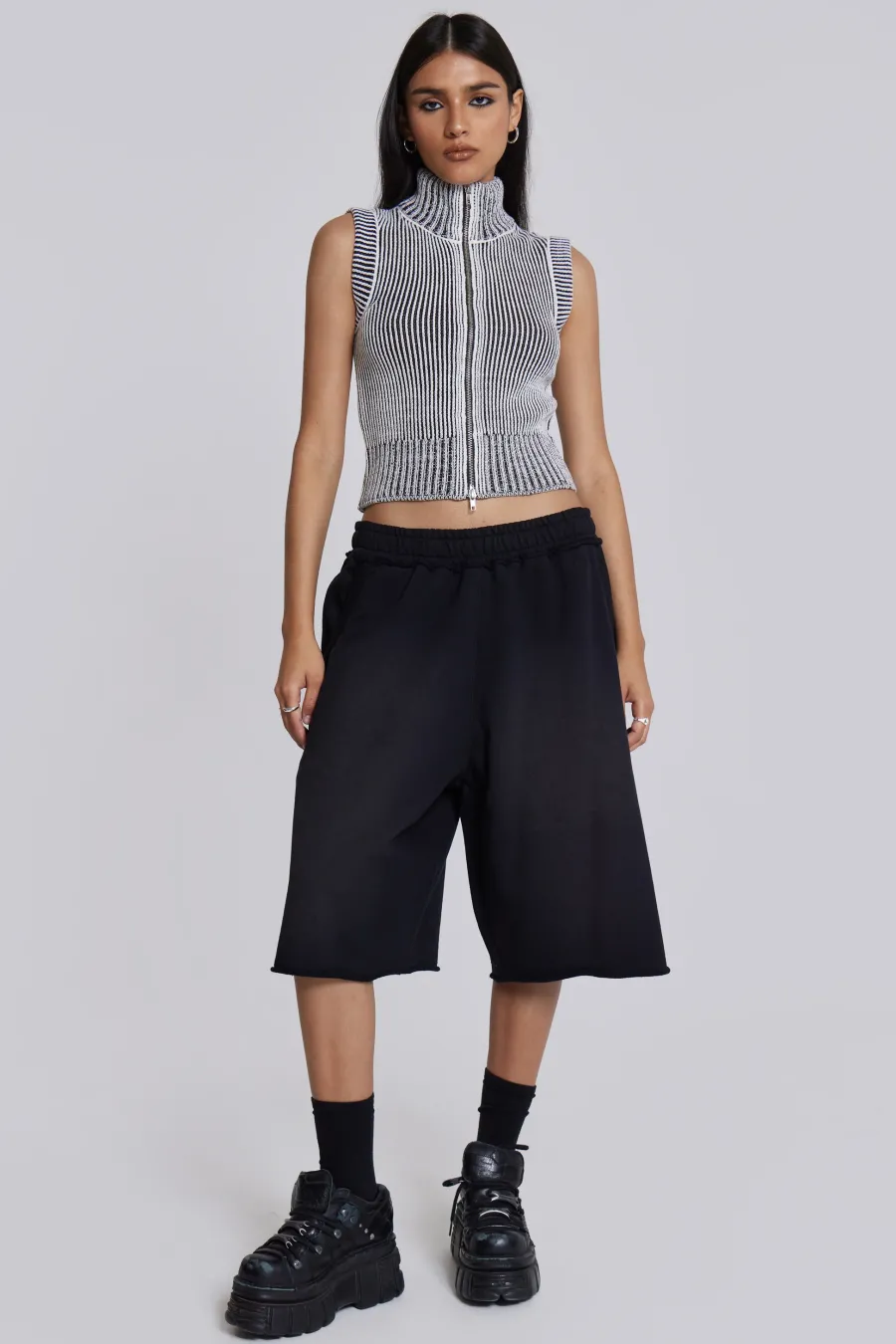 Jaded London Knitwear*Maddox Sleeveless Knitted Top