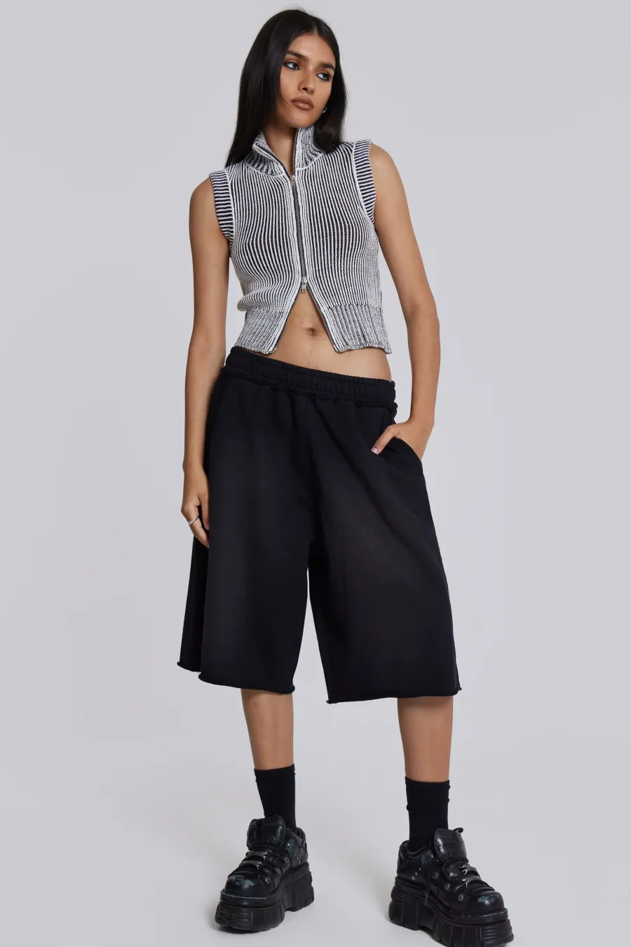 Jaded London Knitwear*Maddox Sleeveless Knitted Top
