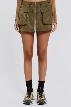Jaded London Maxi Skirts*Madison 2 In 1 Cargo Maxi Skirt