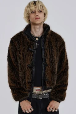 Jaded London *Mendoza Faux Fur Jacket