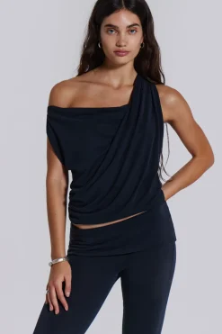 Jaded London *Mira Soft Touch Drape Top