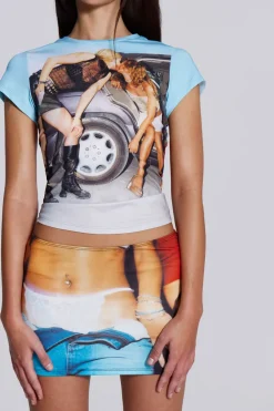 Jaded London *Moto Girls Baby Tee
