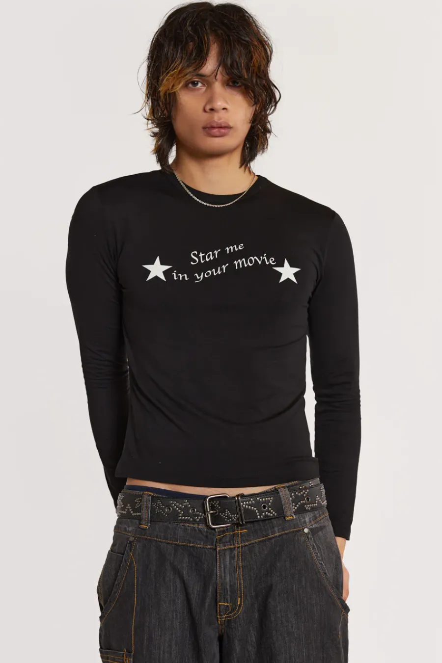 Jaded London T-Shirts*Movie Star Long Sleeve Top