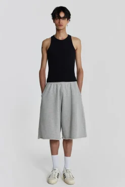 Jaded London *Ntrls Black Rib Vest