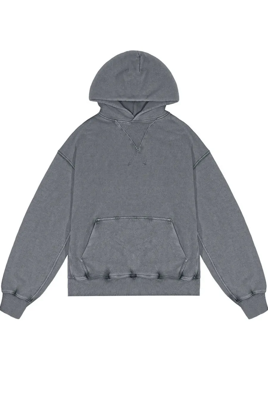 Jaded London Hoodies & Sweatshirts*Ntrls Chrome Grey Oversized Hoodie