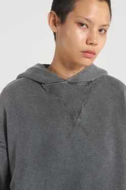Jaded London Hoodies & Sweatshirts*Ntrls Chrome Grey Oversized Hoodie