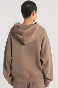 Jaded London Hoodies & Sweatshirts*Ntrls Clay Oversized Zip Through Hoodie