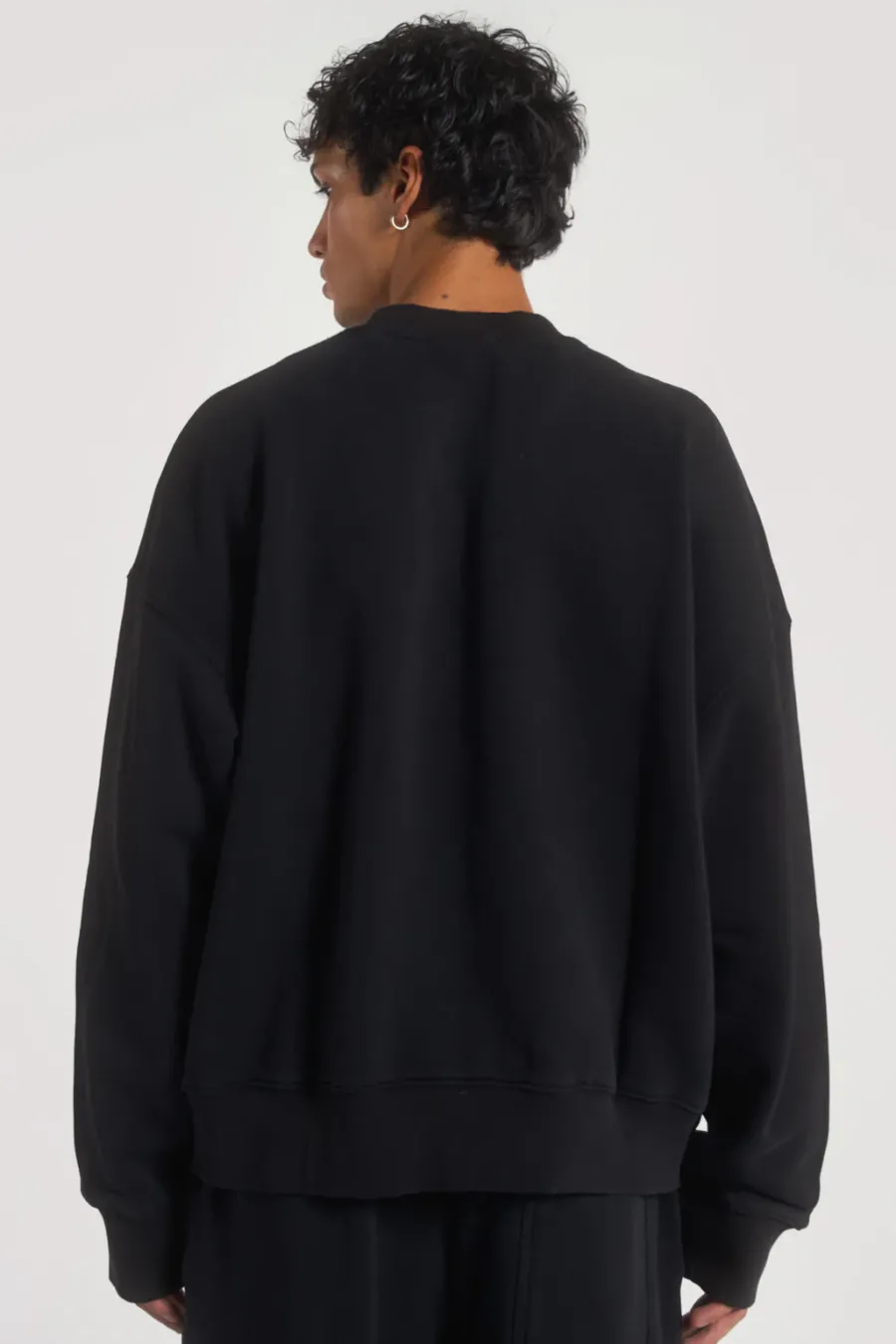 Jaded London *Ntrls Dust Black Crew Neck Sweatshirt