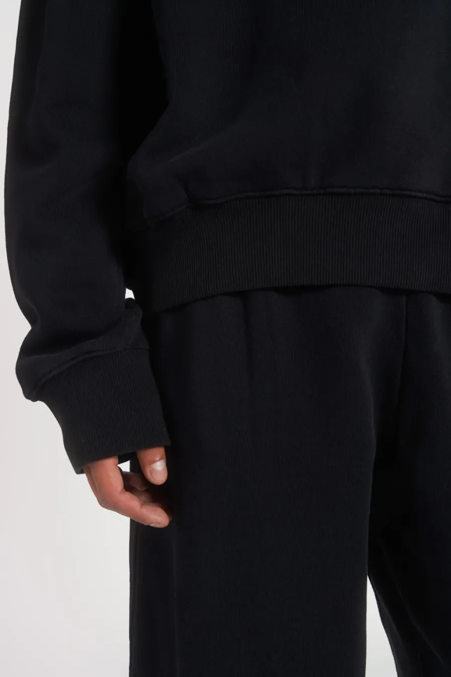 Jaded London *Ntrls Dust Black Crew Neck Sweatshirt