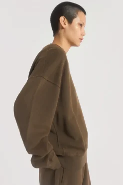 Jaded London *Ntrls Mocha Crew Neck Sweatshirt