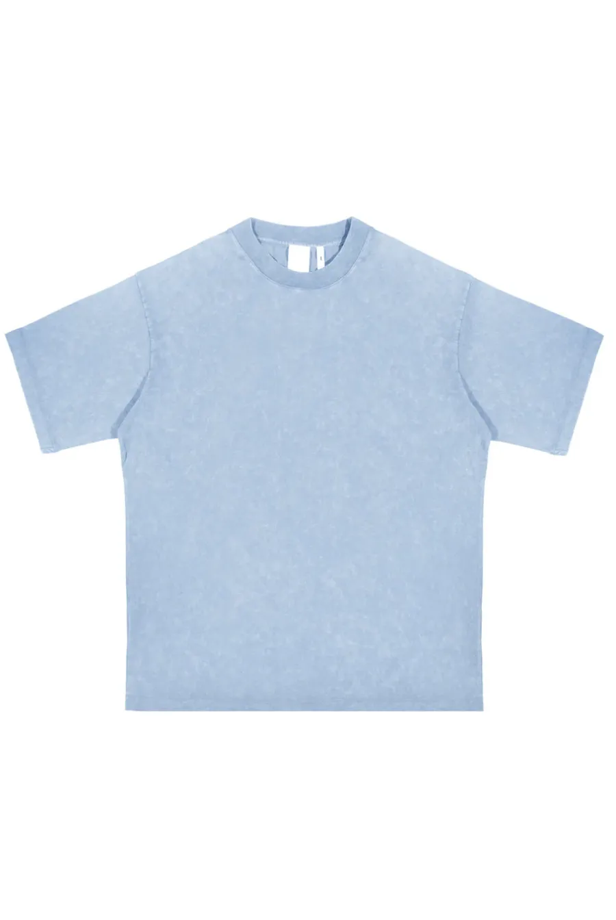 Jaded London T-Shirts*Ntrls Powder Blue Oversized T-Shirt