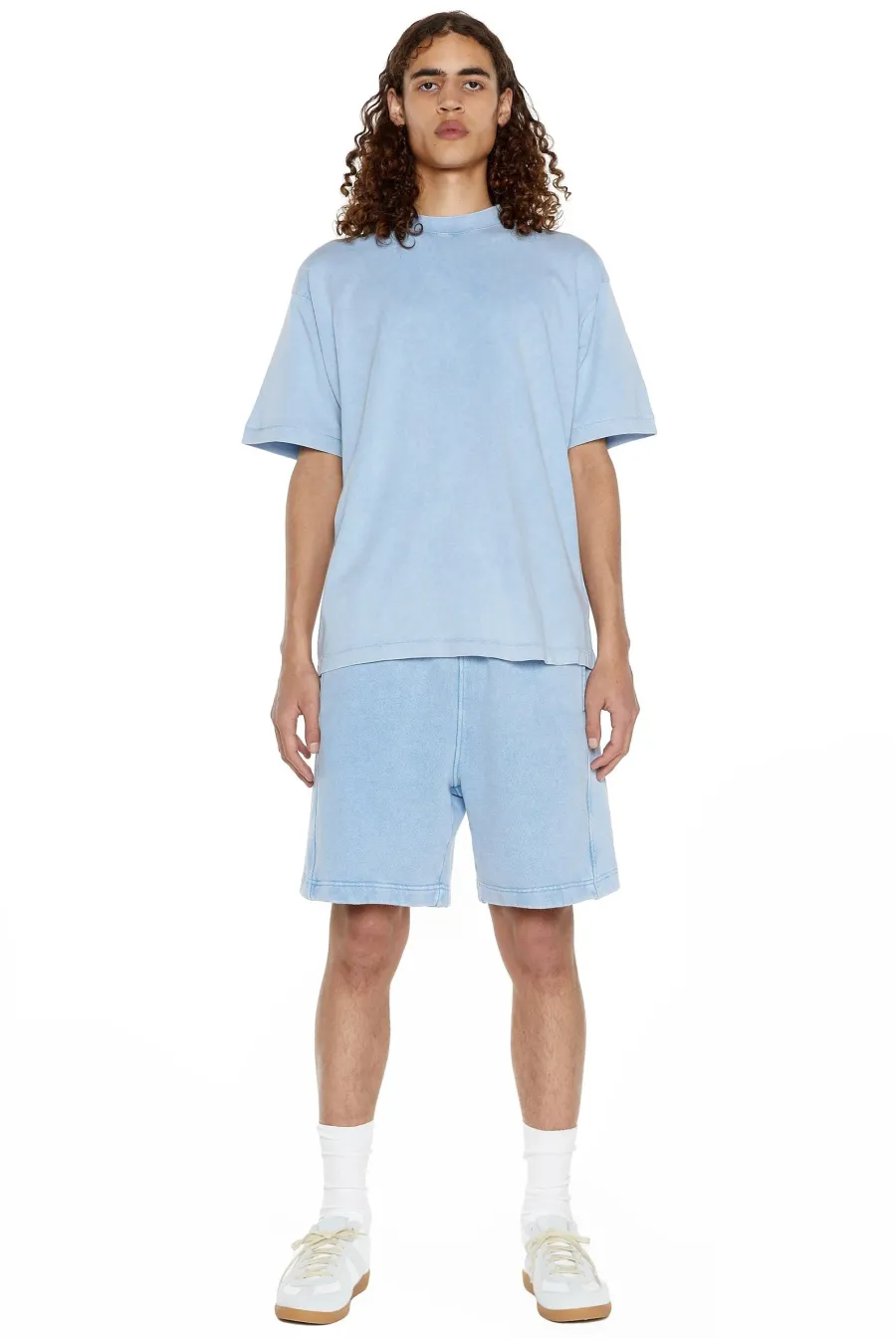 Jaded London T-Shirts*Ntrls Powder Blue Oversized T-Shirt