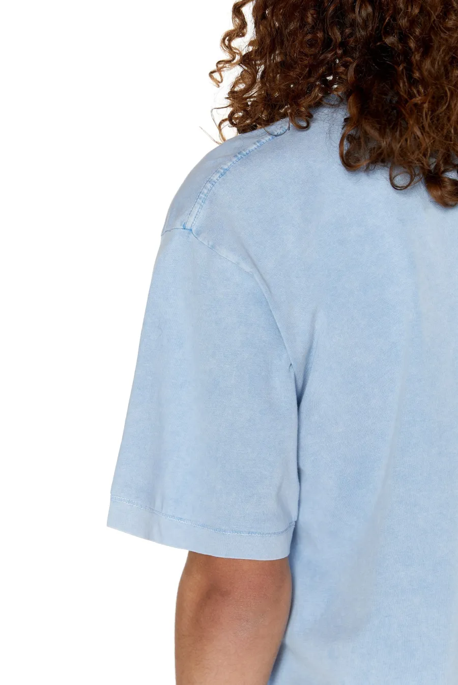 Jaded London T-Shirts*Ntrls Powder Blue Oversized T-Shirt