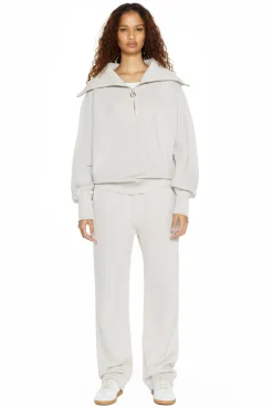 Jaded London Hoodies & Sweatshirts*Ntrls Stone Quarter Zip Sweatshirt