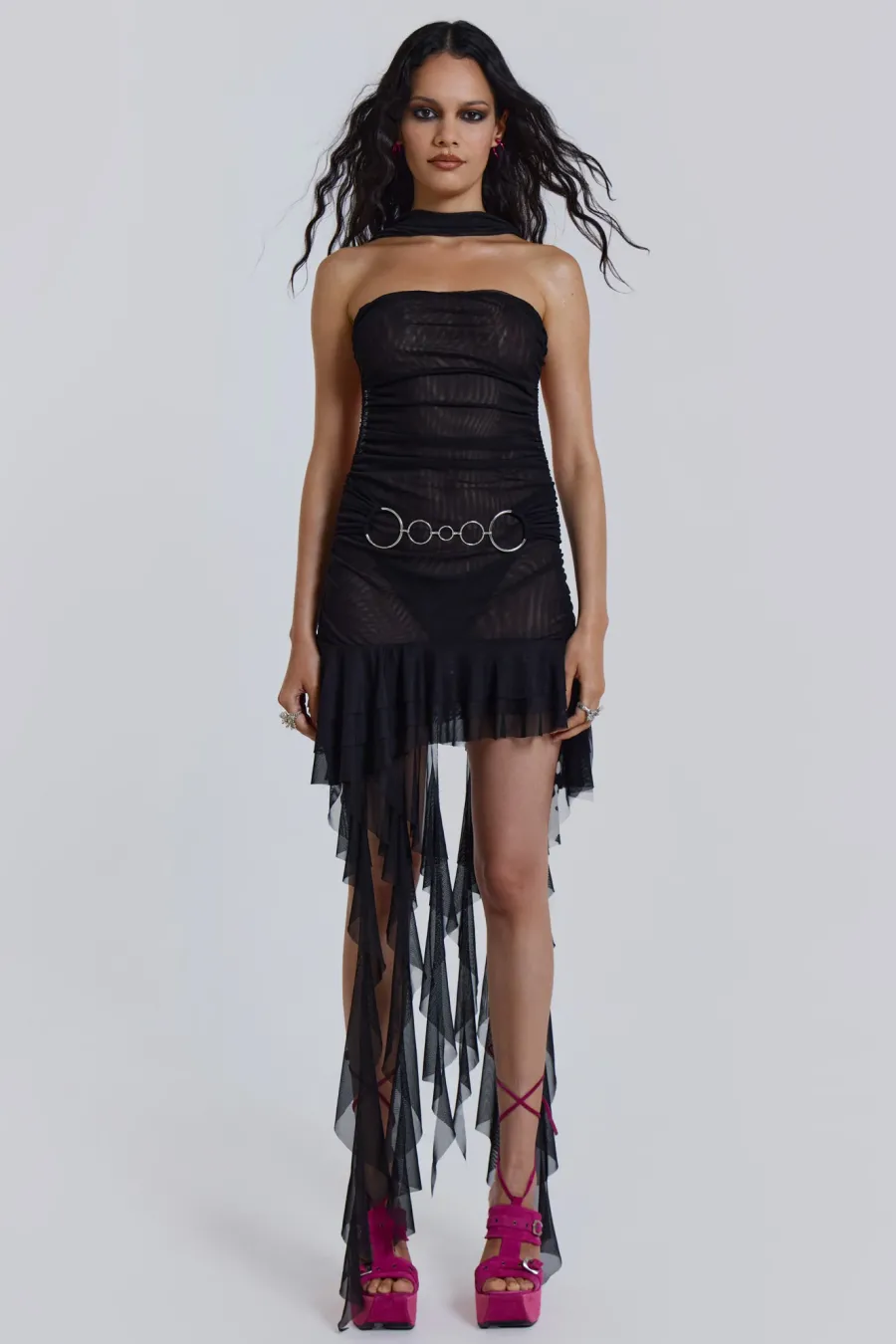 Jaded London Mini Dresses*Obsidian Dress