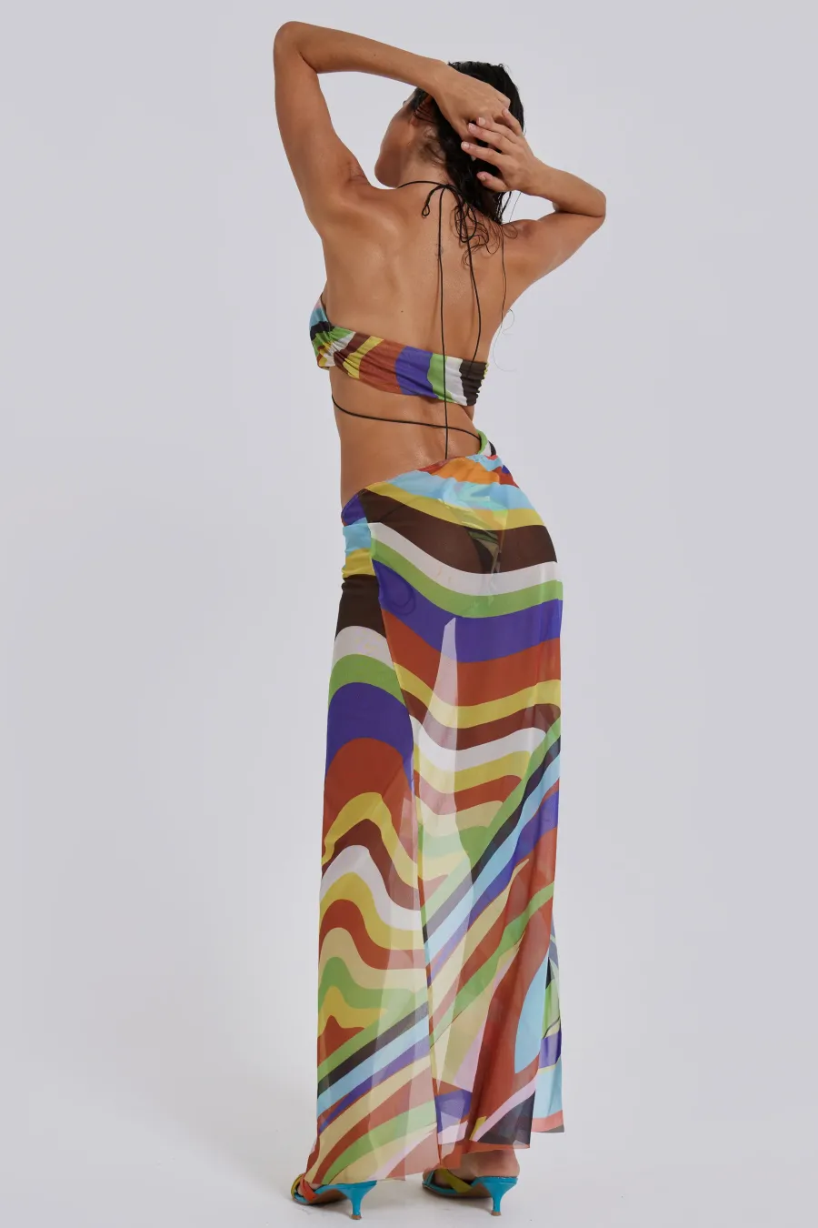 Jaded London Maxi Dresses*Oliana Draped Maxi Dress
