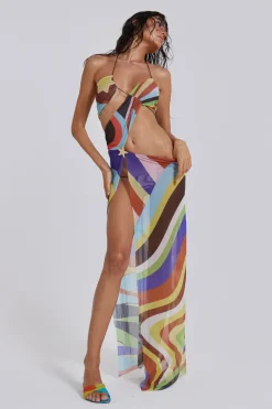 Jaded London Maxi Dresses*Oliana Draped Maxi Dress