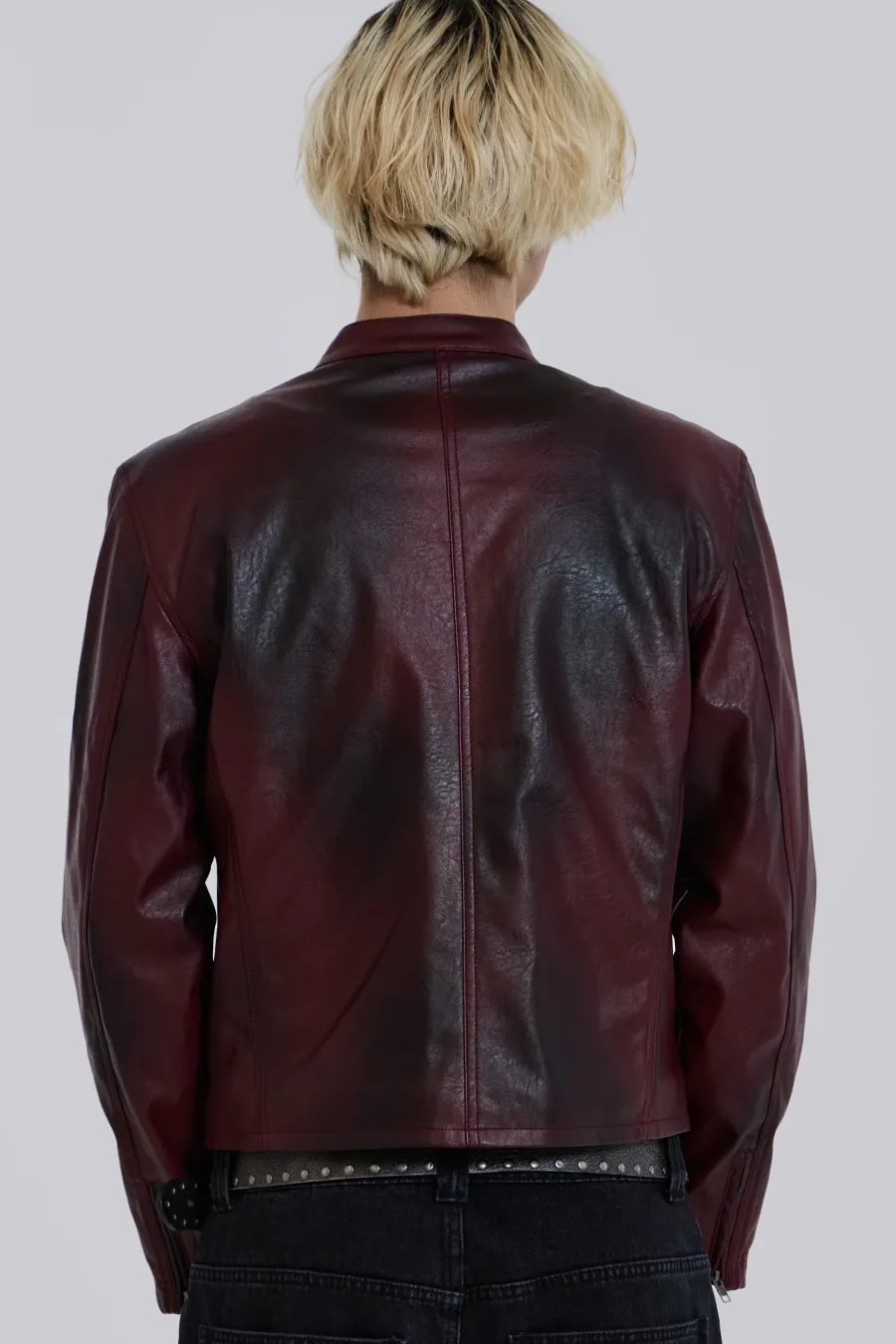 Jaded London *Oxblood Piston Jacket
