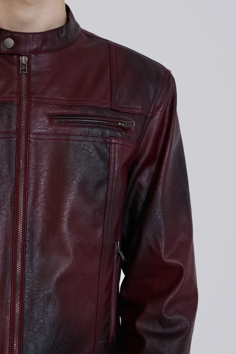 Jaded London *Oxblood Piston Jacket