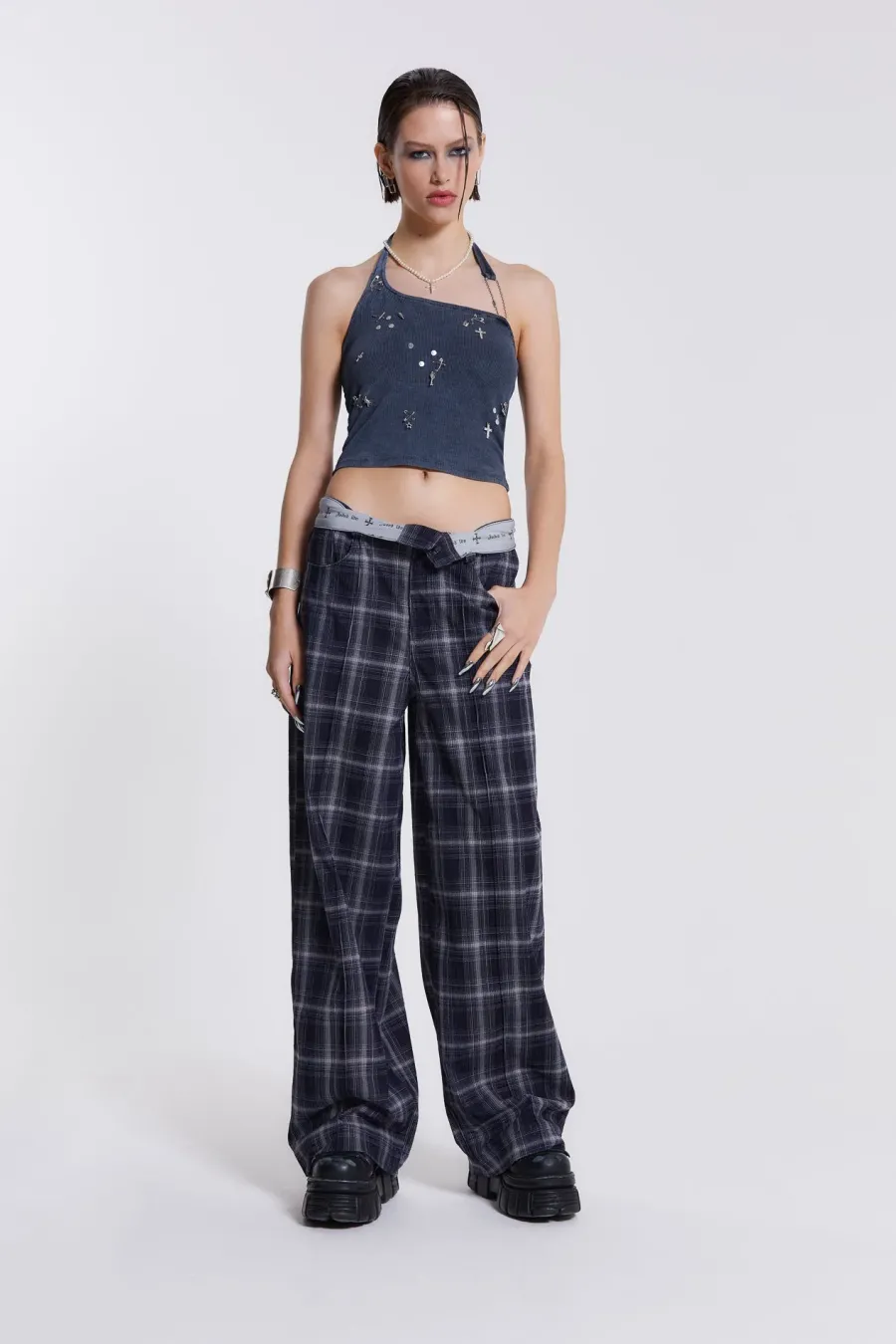 Jaded London Crop Tops*Pierce Me Top