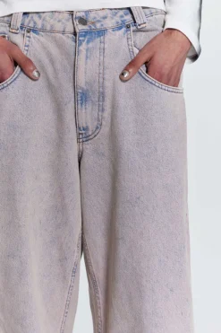 Jaded London Jeans*Pink Wash Acid Colossus Baggy Jeans