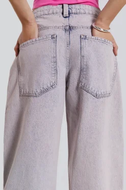 Jaded London Jeans*Pink Wash Acid Colossus Baggy Jeans