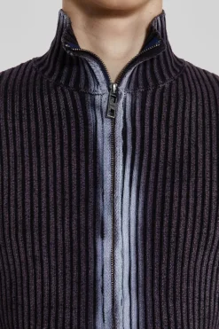 Jaded London *Purple Acid Lucid Knit Track Top