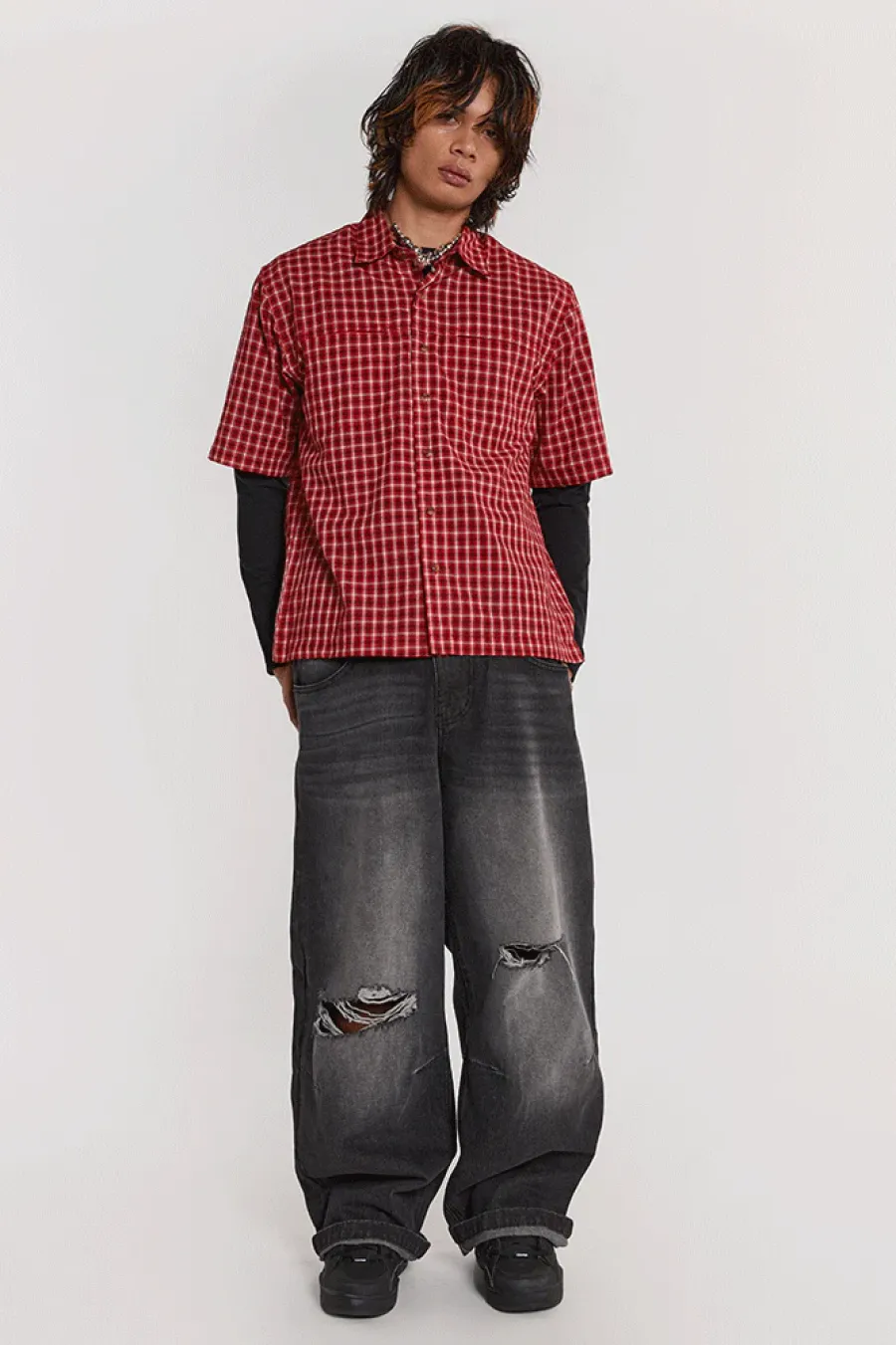 Jaded London Shirts*Rage Short Sleeve Shirt