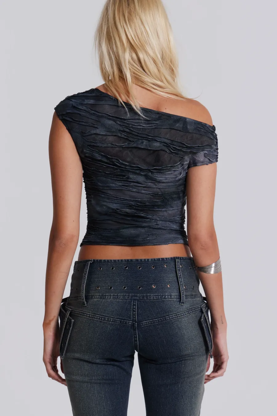 Jaded London Crop Tops*Reign Asymmetric Top