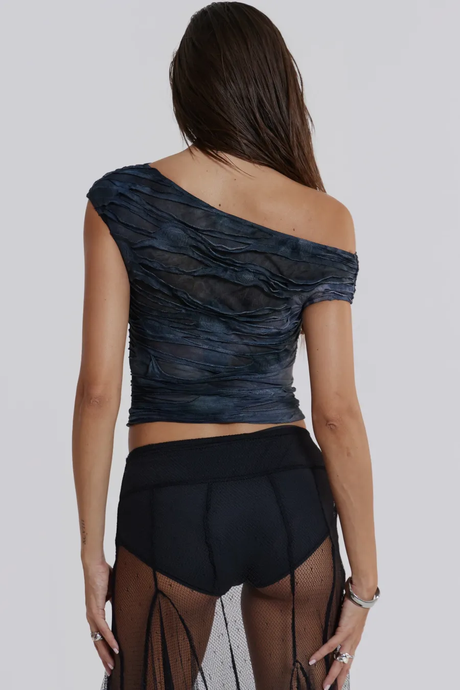 Jaded London Crop Tops*Reign Asymmetric Top