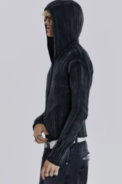 Jaded London Knitwear*Relic Knit Hoodie