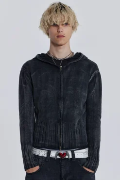 Jaded London Knitwear*Relic Knit Hoodie