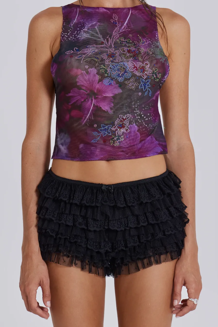 Jaded London *Rhea Lace Bloomer Shorts