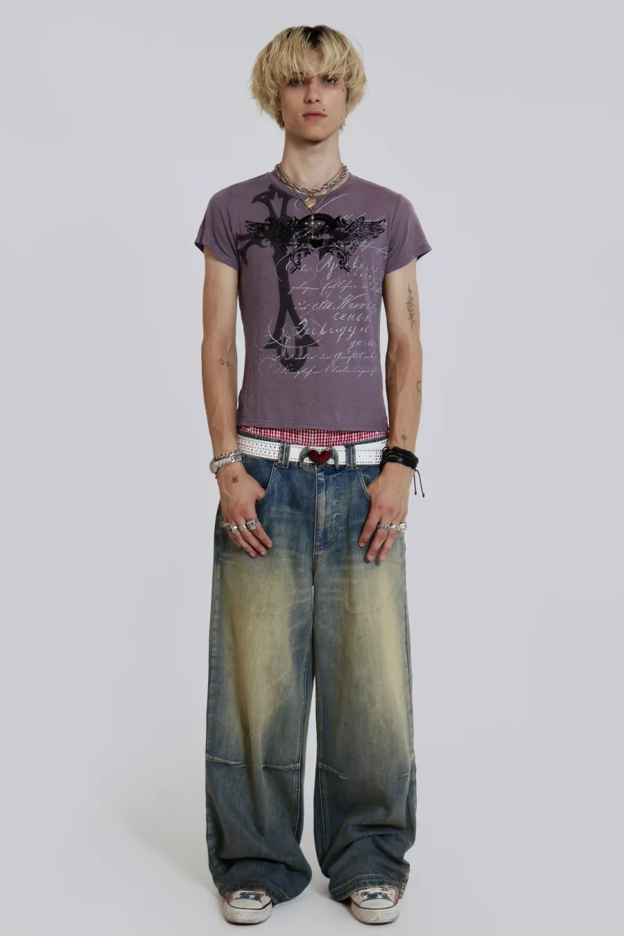 Jaded London T-Shirts*Saintly Tee