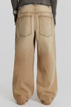 Jaded London Colossus Jeans*Sand Colossus Baggy Jeans