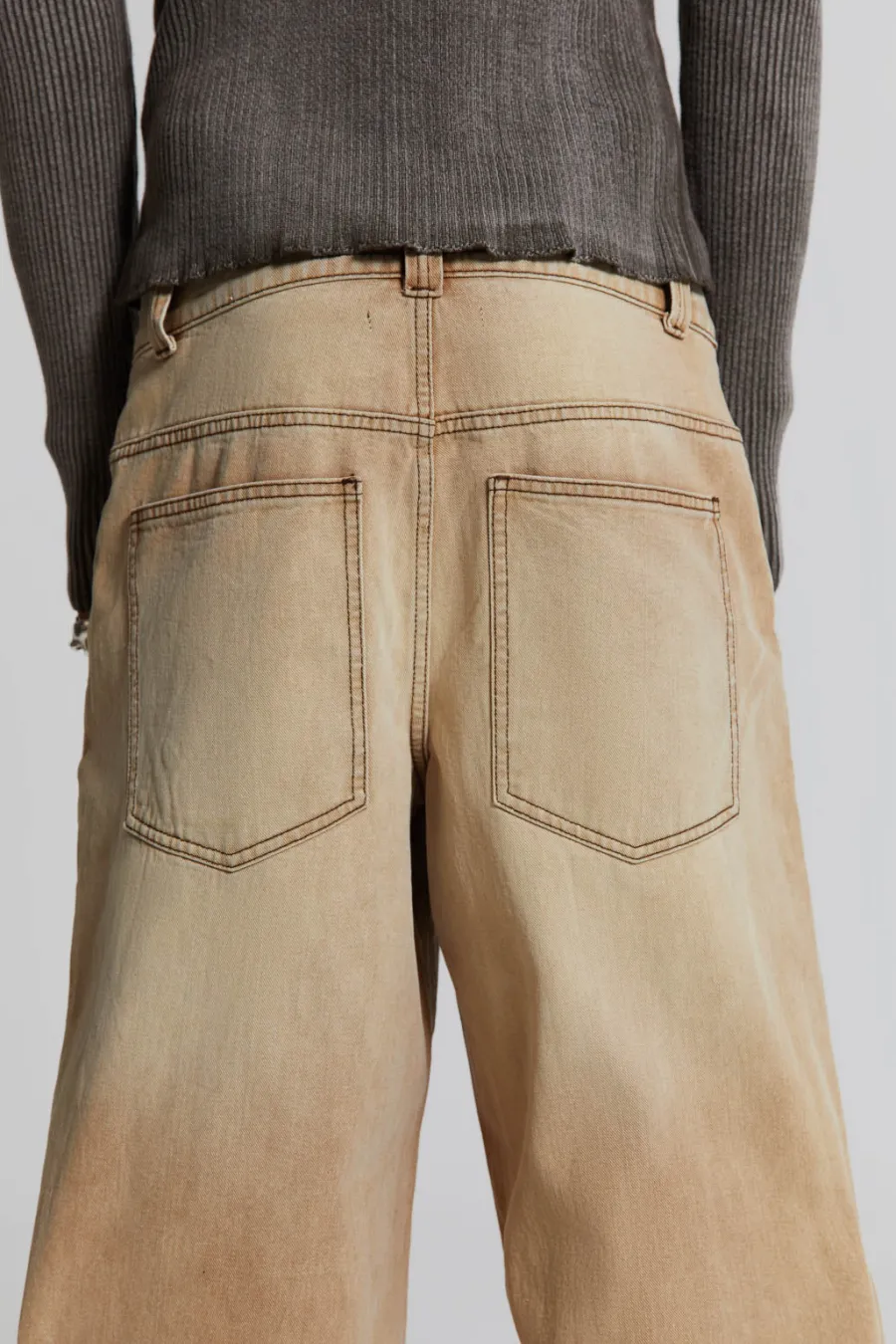 Jaded London Colossus Jeans*Sand Colossus Baggy Jeans